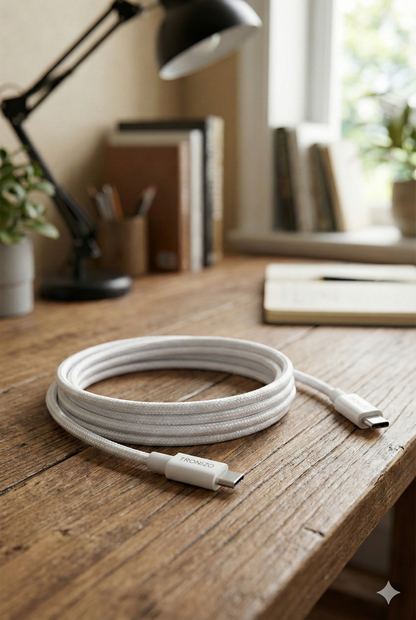 TRONZO USB-C to USB-C Data Cable 2 Meter (65W)