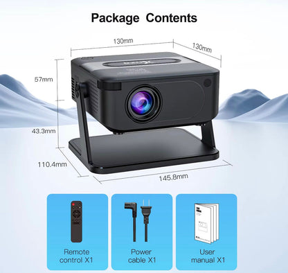 Xnano Mini Portable Projector - 📽️ Full HD Quality Big Screen in Short Distance 📦