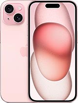 Apple iPhone 15 with Dynamic Island and dual rear cameras