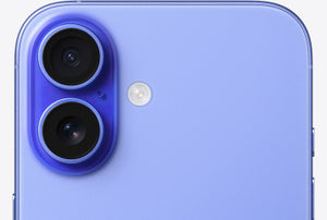 Apple iPhone 16 with vertical dual rear cameras