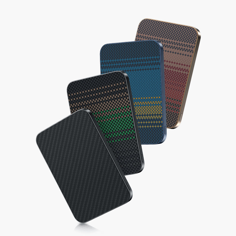Brendy 10000mAh Magnetic Power Bank – Kevlar Finish, 20W PD & 15W MagSafe Wireless Charging