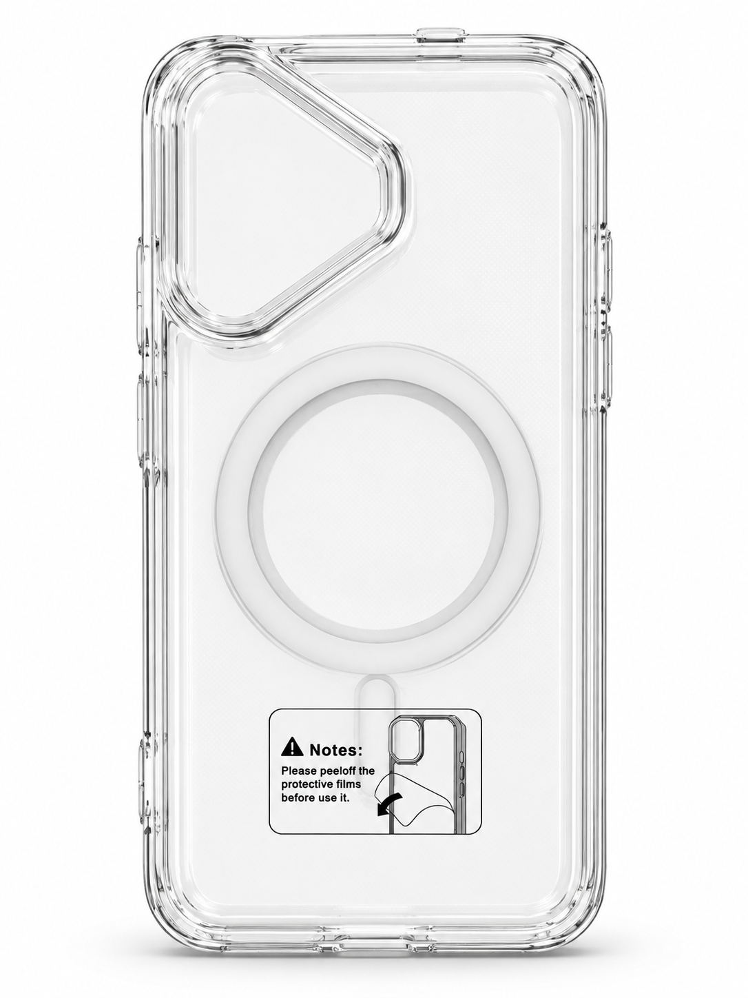 Clear MagSafe Case — iPhone 17