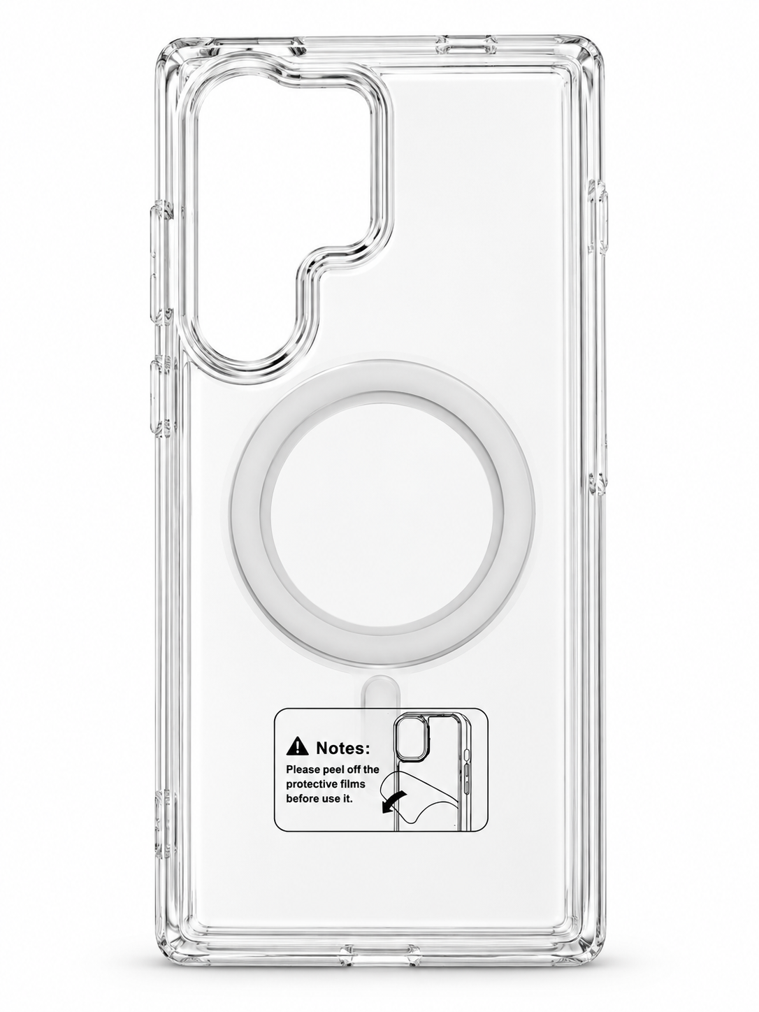 Clear MagSafe Case — Samsung Galaxy S23 Ultra