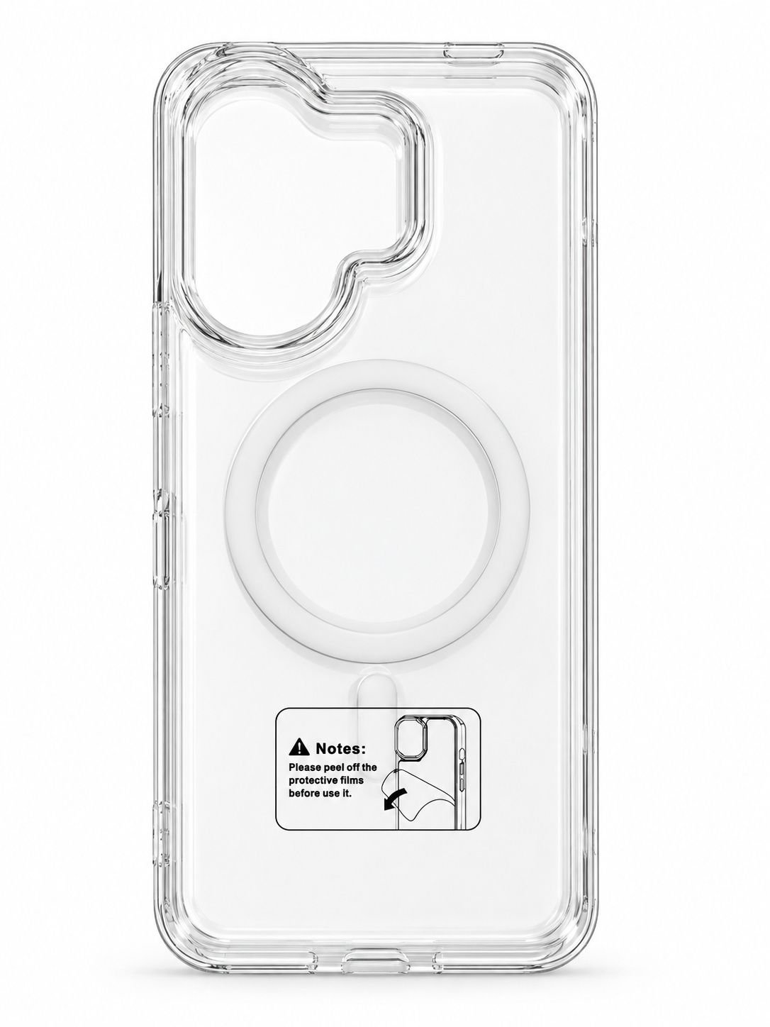 Clear MagSafe Case — Vivo V60 5G / T4 Pro 5G
